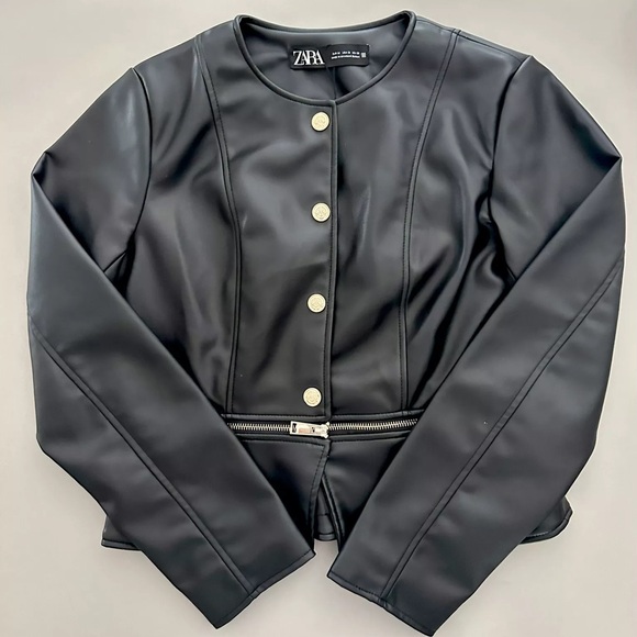 BNWT ZARA blazer - size M (fits S/M) - Picture 4 of 7